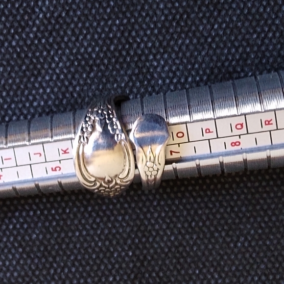VTG Wm Rogers Oneida Silver Plated Spoon Ring - Picture 7 of 7